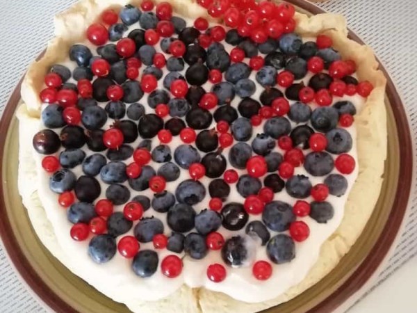 Crostata con mirtilli e&nbsp;josta