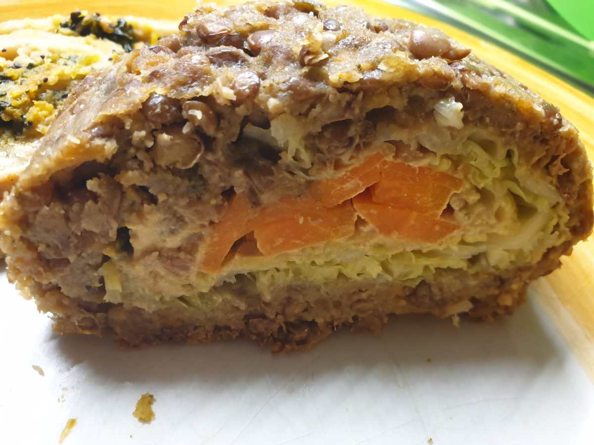 Polpettone di lenticchie