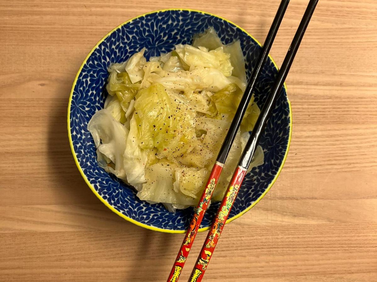 Cavolo cappuccio verde&nbsp;stufato