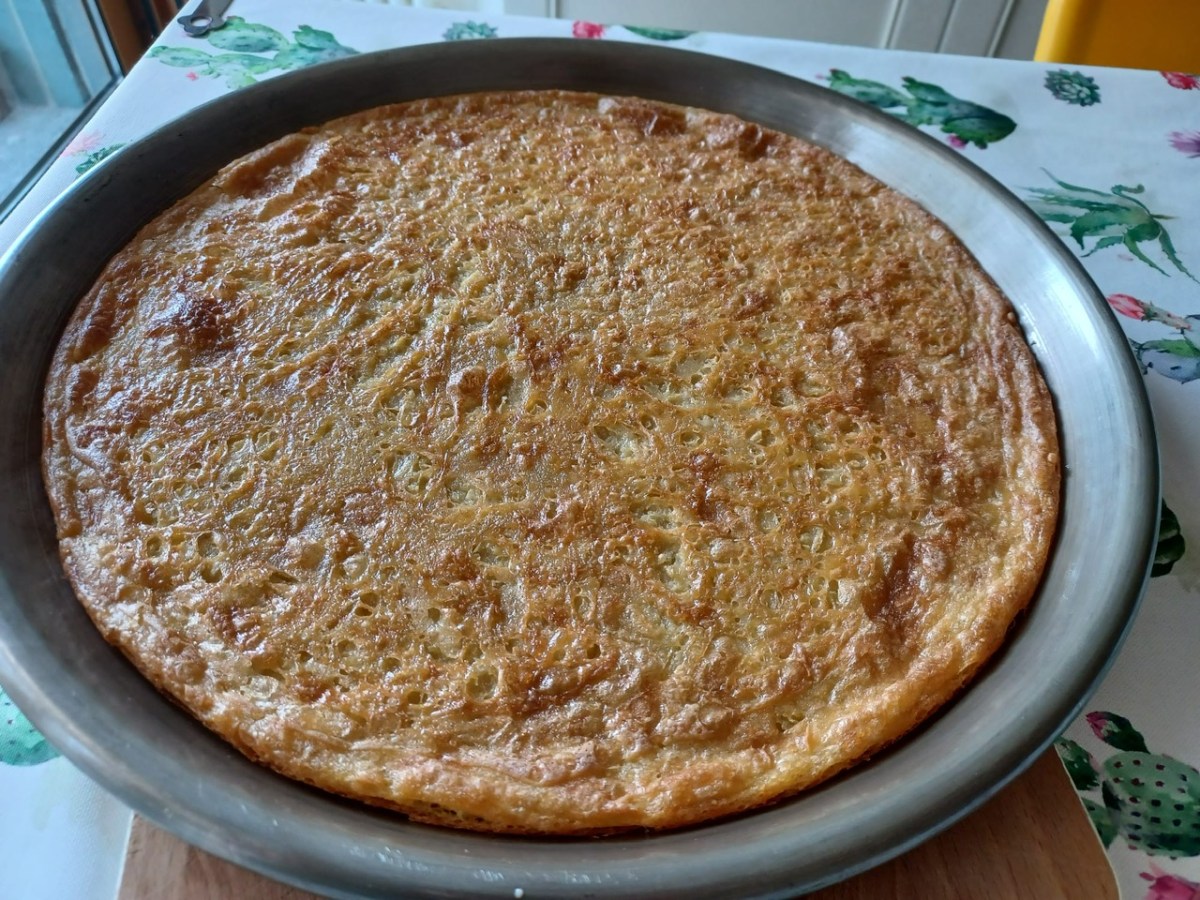 Farinata con testo di&nbsp;rame