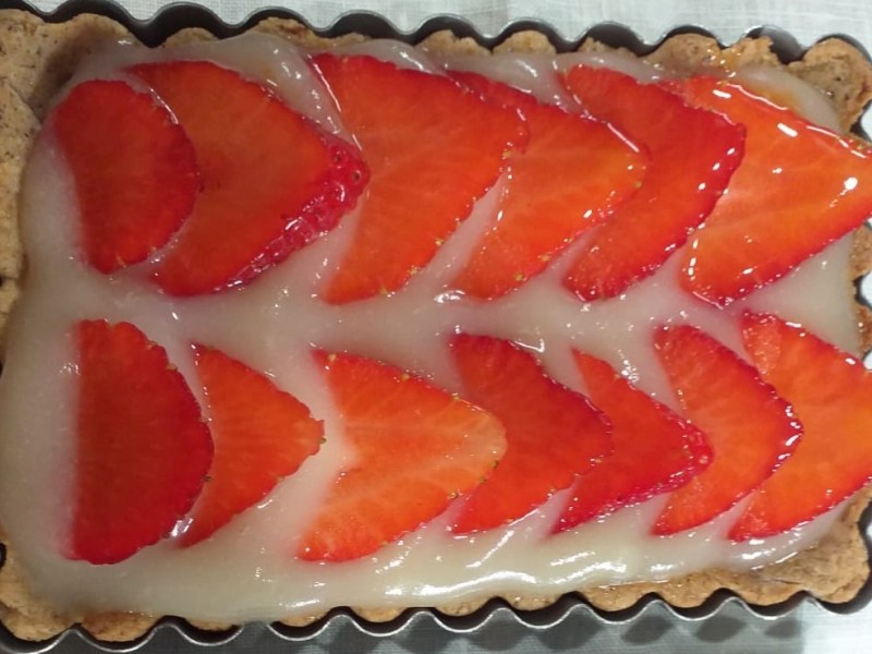 Crostata di fragole senza&nbsp;glutine